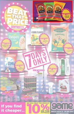 Game Malawi : Beat that Price - Groceries (14 Dec - 20 Dec 2017), page 1