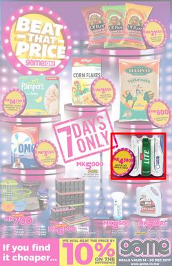 Game Malawi : Beat that Price - Groceries (14 Dec - 20 Dec 2017), page 1