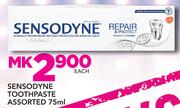 Sensodyne Toothpaste Assorted-75ml