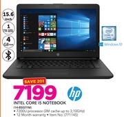 HP 15.6" Intel Core i5 Notebook HP 14-BS021NI