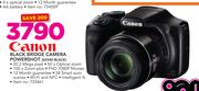 Canon Black Bridge Camera Powershot Sx540 Black