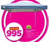 Camp Master 3 x 3m Instant Gazebo Including Guy Ropes And Pegs
