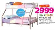 Boltzero Trio Bunk Bed Excluding Accessories