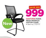 Santorini Koda Mesh Midback Visitor Chair