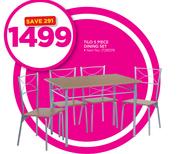 Tilo 5 Piece Dining Set