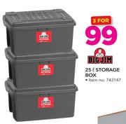 Big Jim 25Ltr Storage Box-For 3