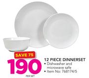 12-Piece Dinnerset-Per Set