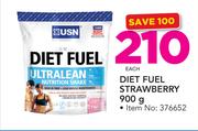 USN Diet Fuel Strawberry-900g Each