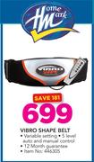 Homework Vibro Shape Belt
