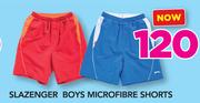 Slazenger Boys Microfibre Shorts