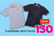 Slazenger Boys Polos