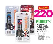 Puma Pinnacle Tungsteel Dart Set Assorted