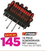 Stramm 18 Piece Screwdriver Set