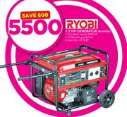 Ryobi 5.5Kw Generator RG-6900K