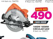 Black & Decker 1400W 185mm Circular Saw