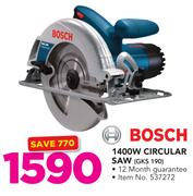 Bosch 1400W Circular Saw GKS 190