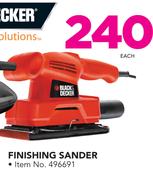 Black & Decker Finishing Sander