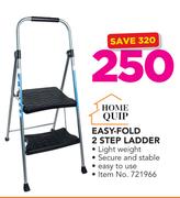 Home Quip Easy-Fold 2 Step Ladder