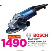 Bosch 2000 Watt Angle Grinder