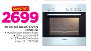 Bosch 60cm Metallic Ovens HEN201E2