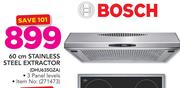 Bosch 60cm Stainless Steel Extractor DHU635GZA