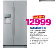 Samsung 660L Side By Side Fridge/ Freezer RSA1DHMG1 XFA