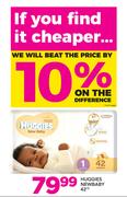 Huggies New Baby-42's