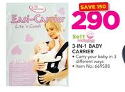 Soft Beginnings 3-In-1 Baby Carrier
