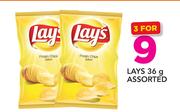 Lays-3 x 36g