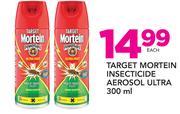 Target Mortein Insecticide Aerosol Ultra-300ml Each