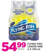 Flying Fish Lemon NRB-6 x 330ml Per Pack