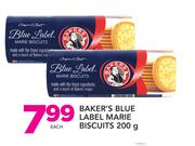 Baker's Blue Label Marie Biscuits-200g Each