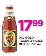 All Gold Tomato Sauce Bottle-700ml
