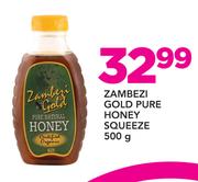 Zambezi Gold Pure Honey Squeeze-500g
