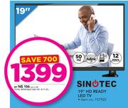 Sinotec 19" HD Ready LED TV