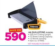 Fellowes A4 Guillotine FUSION