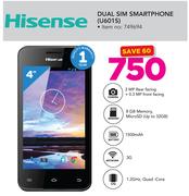 Hisense Dual Sim Smartphone U601S