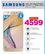 Samsung Dual Sim Smartphone Galaxy J7 Prime Gold
