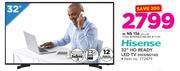 Hisense 32" HD Ready LED TV HX32M2160