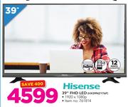 Hisense 39" FHD LED HX392176F