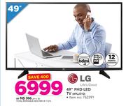 LG 49" FHD LED TV 49LJ510