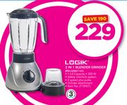 Logik 2 In 1 Blender Grinder RSH-245611-01