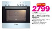 Bosch 60cm Metallic Oven HEN201E2
