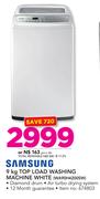 Samsung 9Kg Top Load Washing Machine White WA90H4200SW