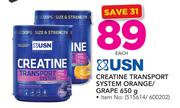 USN Creatine Transport System In Orange/Grape-650gm Each