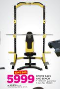 Everlast Power Rack And Bench