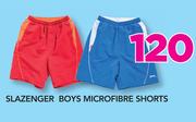 Slazenger Boys Microfiber Shorts