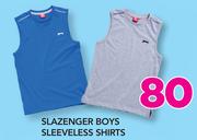 Slazenger Boys Sleeveless Shirts
