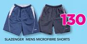 Slazenger Mens Microfiber Shorts