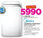 Midea 12000 BTU Portable MPPD12HRN1QB6